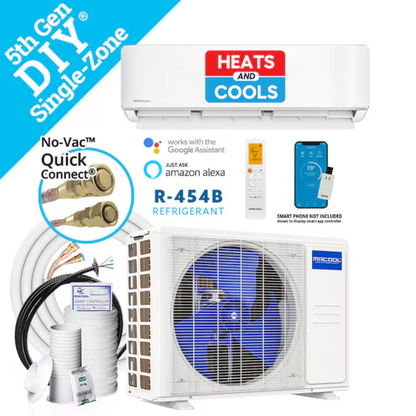 MRCOOL DIY 24K BTU 5th Gen Ductless Mini Split Heat Pump Complete System 230V