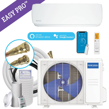 MRCOOL DIY Select 24K BTU Single Zone Mini Split System 230V with 11.5 ft. Quick Connect Line Set