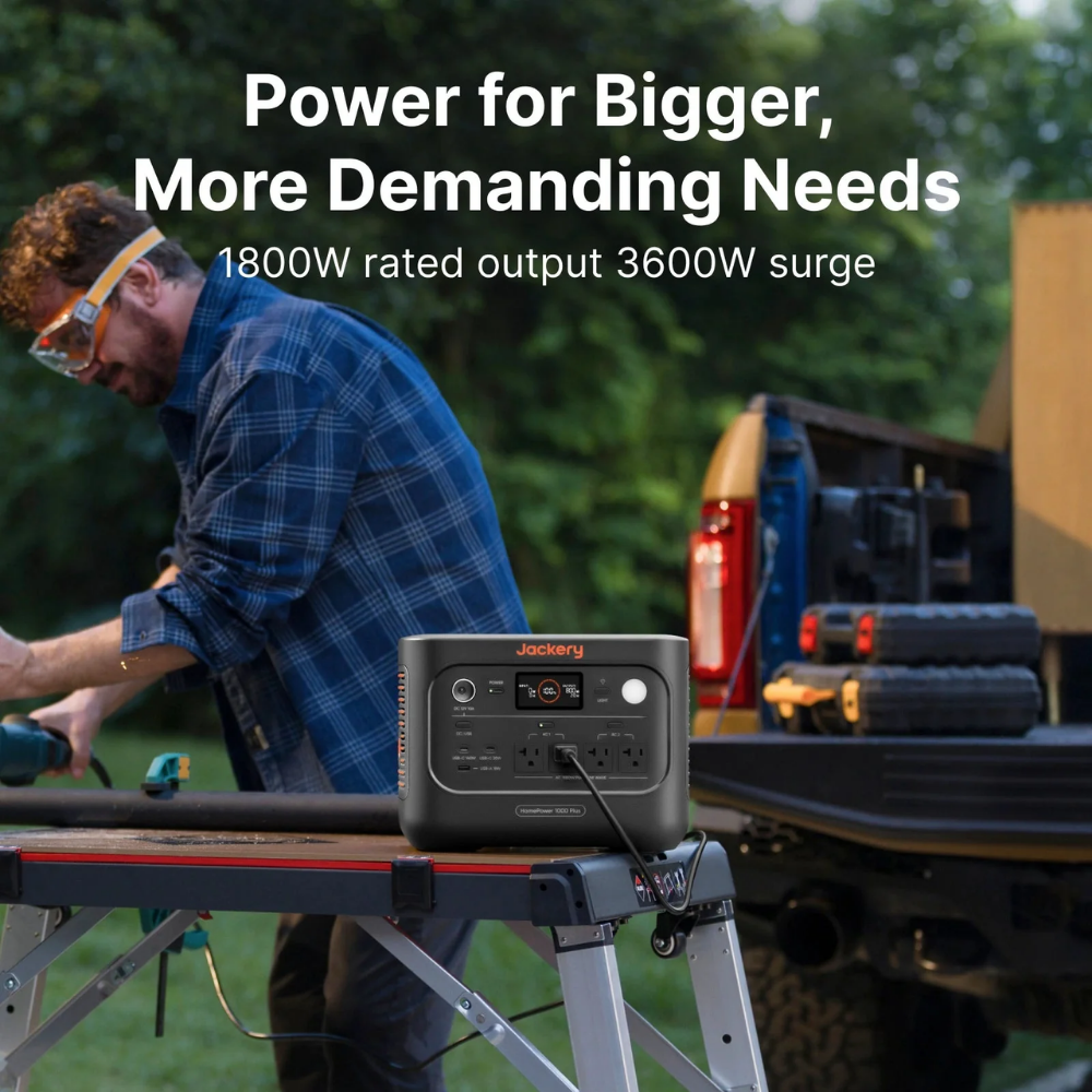 Jackery HomePower 1000 Plus v2 Portable Power Station