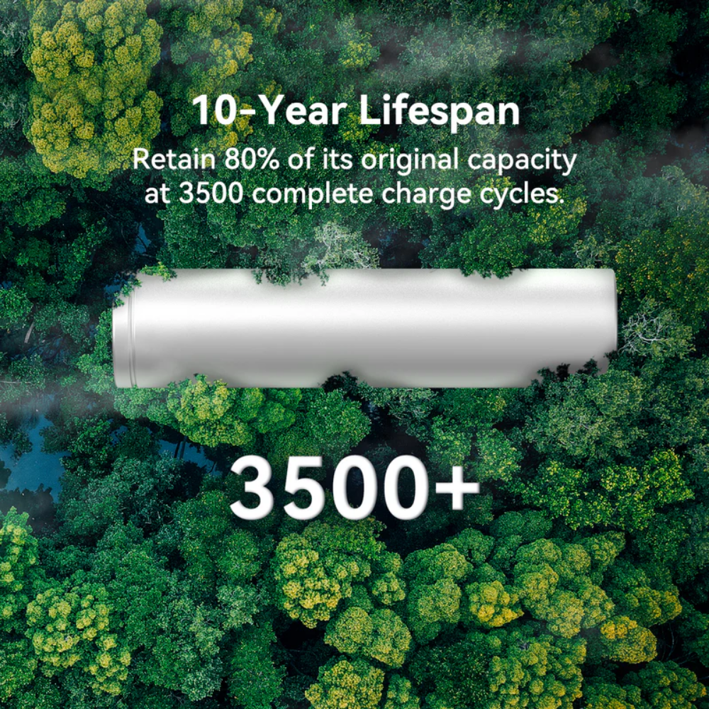 PECRON EP3800-48V Expansion Battery 3840Wh for E1500LFP, E3600LFP, E1000LFP, E2400LFP, F3000LFP & E3800LFP