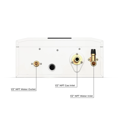 Eccotemp SmartHome Indoor 4.0 GPM Natural Gas Tankless Water Heater, SH12-A Series