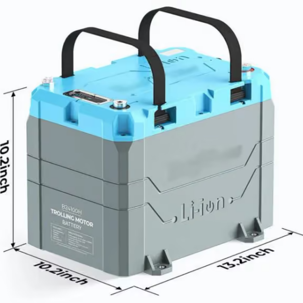 Epoch Batteries Recertified 24V 100Ah 2.56kWh Heated Bluetooth LiFePO4 Battery