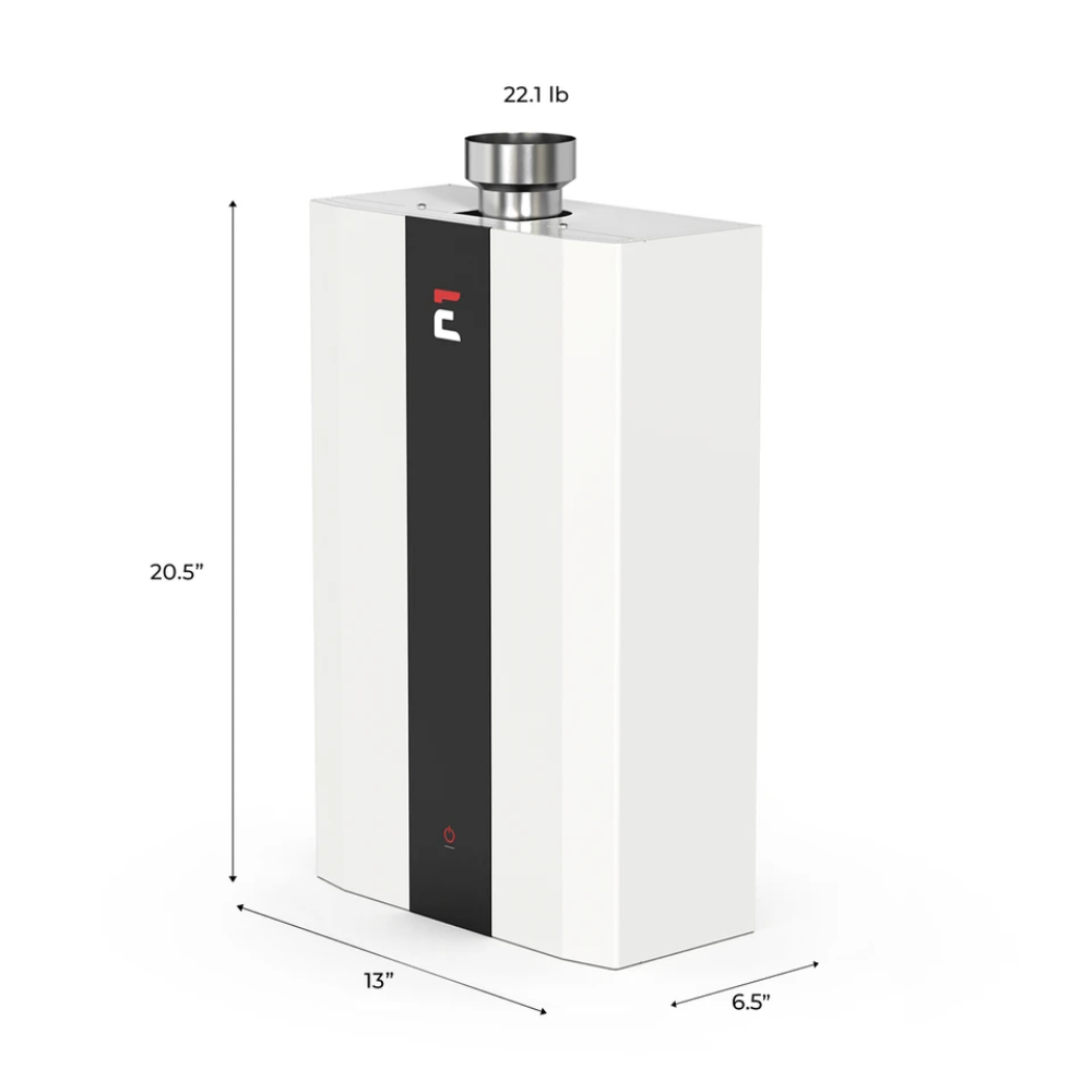 Eccotemp SmartHome Indoor 4.0 GPM Natural Gas Tankless Water Heater, SH12-A Series