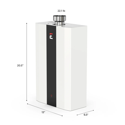 Eccotemp SmartHome Indoor 4.0 GPM Natural Gas Tankless Water Heater, SH12-A Series