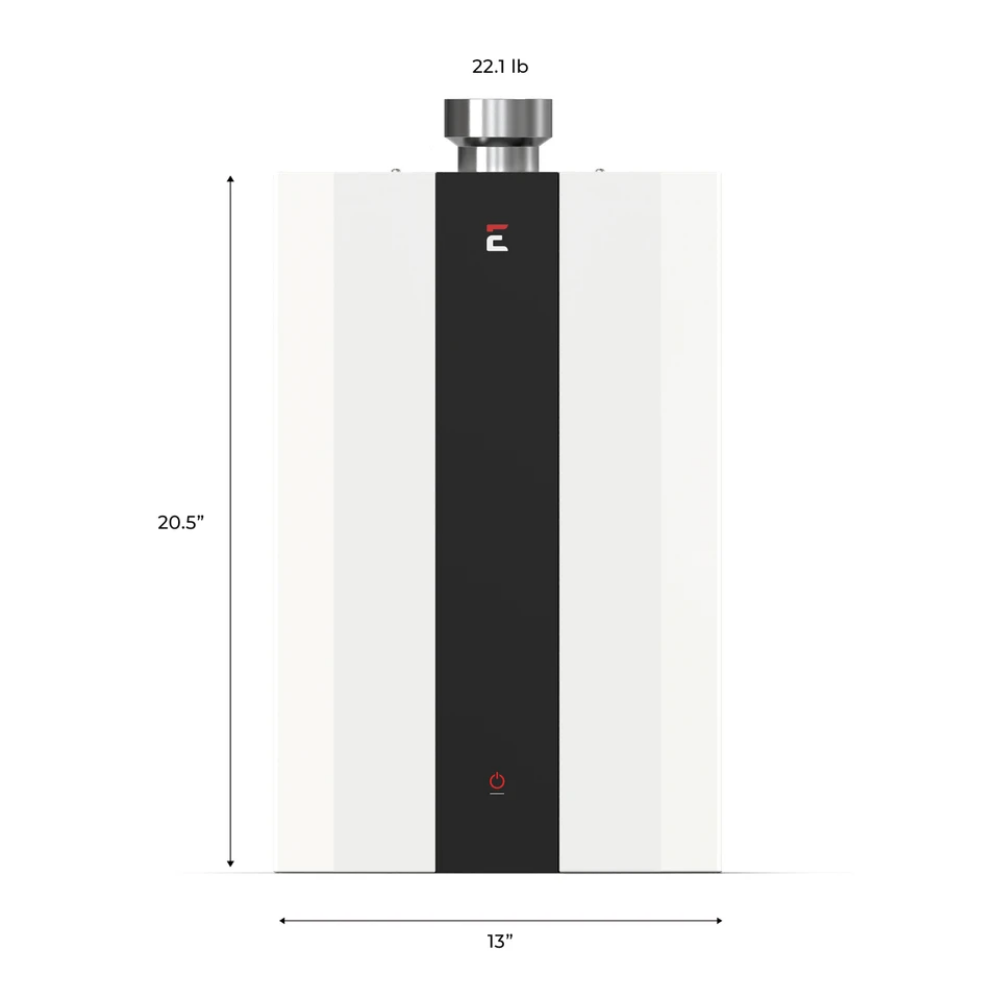 Eccotemp SmartHome Indoor 4.0 GPM Natural Gas Tankless Water Heater, SH12-A Series