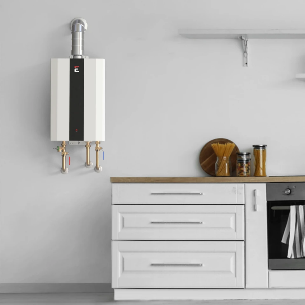 Eccotemp SmartHome Indoor 4.0 GPM Natural Gas Tankless Water Heater, SH12-A Series