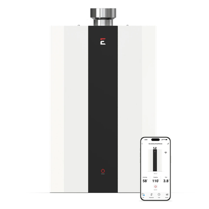 Eccotemp SmartHome Indoor 4.0 GPM Natural Gas Tankless Water Heater, SH12-A Series