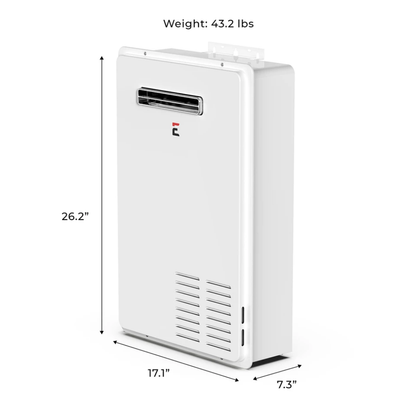 Eccotemp Builder Series 7.0 GPM Outdoor Natural Gas Tankless Water Heater