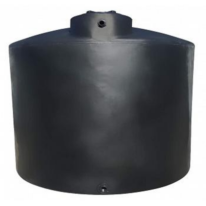 Norwesco 2500 Gallon Above-Ground Vertical Water Tank - Black