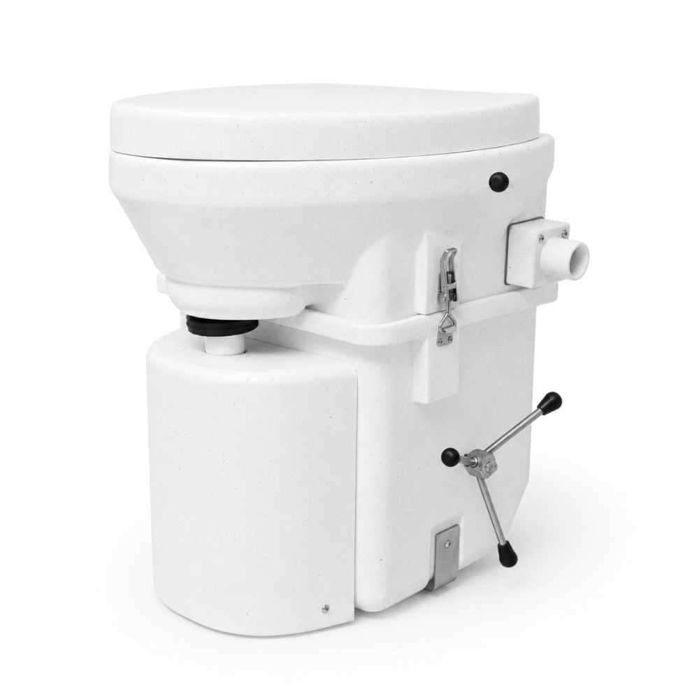 Nature's Head Vehicle Kit with Through-the-Floor Urine Diverter Toilet