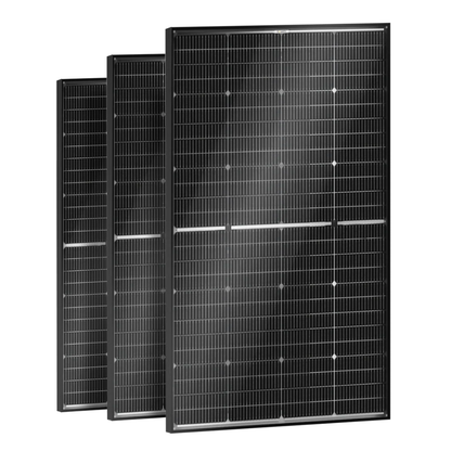 BougeRV N-Type 12V/24V 200 Watt Bifacial 16BB Solar Panel