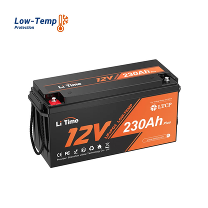 LiTime 12V 230Ah 2944Wh Plus Deep Cycle LiFePO4 Battery for RV, Off-Grid