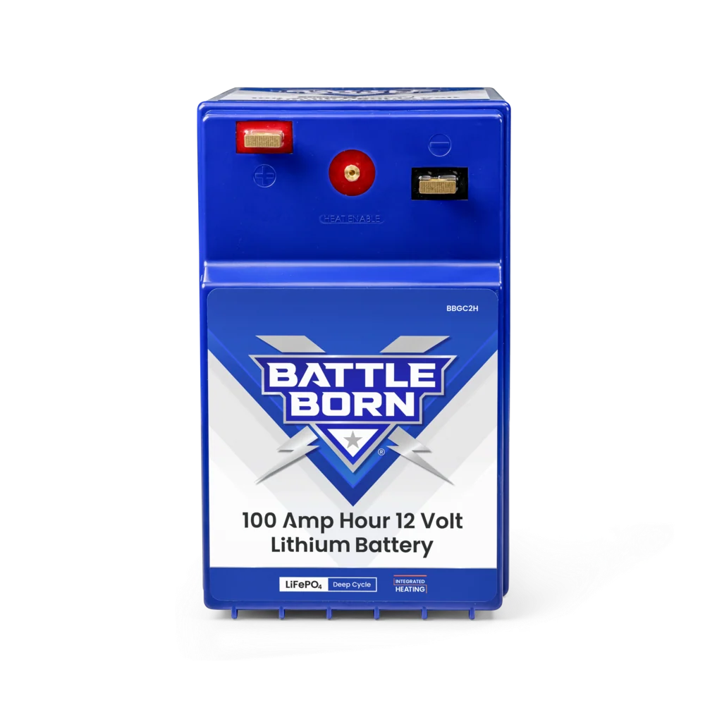 Battle Born 100Ah 12V GC2 LiFePO4 Deep Cycle Battery