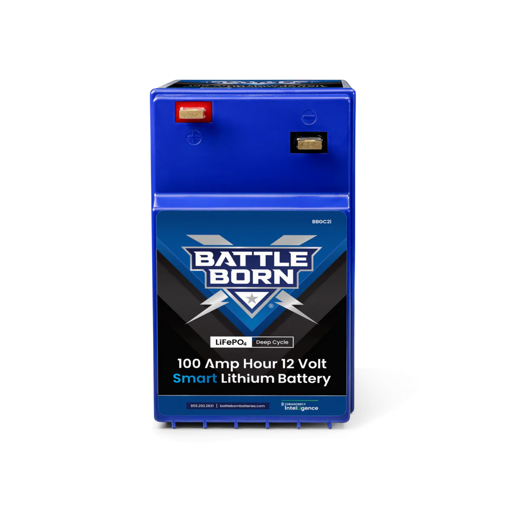 Battle Born 100Ah 12V GC2 LiFePO4 Deep Cycle Battery