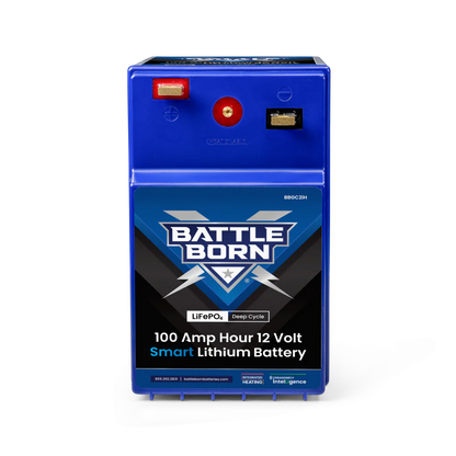 Battle Born 100Ah 12V GC2 LiFePO4 Deep Cycle Battery
