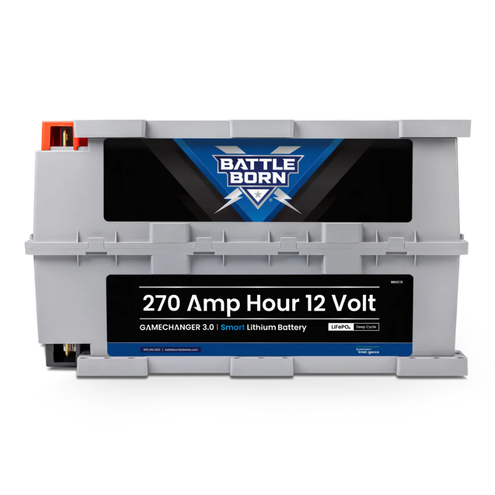 Battle Born 270Ah 12V GC3 LiFePO4 Deep Cycle Battery