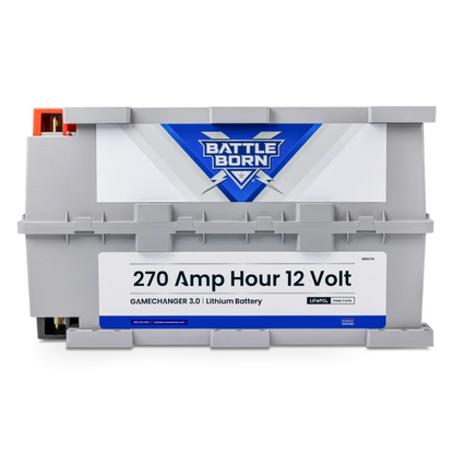 Battle Born 270Ah 12V GC3 LiFePO4 Deep Cycle Battery