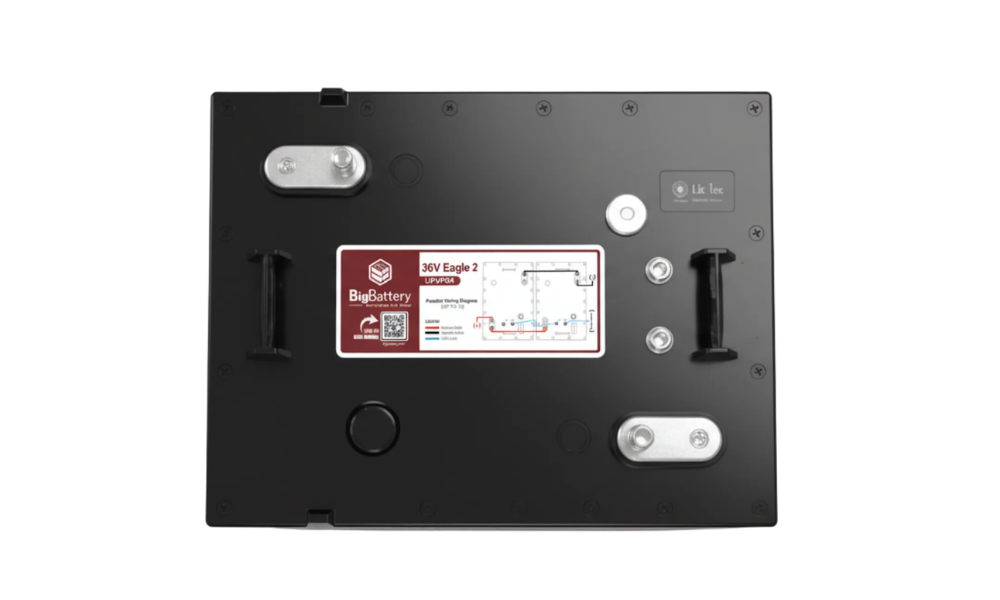 BigBattery 36V EAGLE 2 40Ah 1.54kWh LiFePO4 Battery with Heater and CANBus