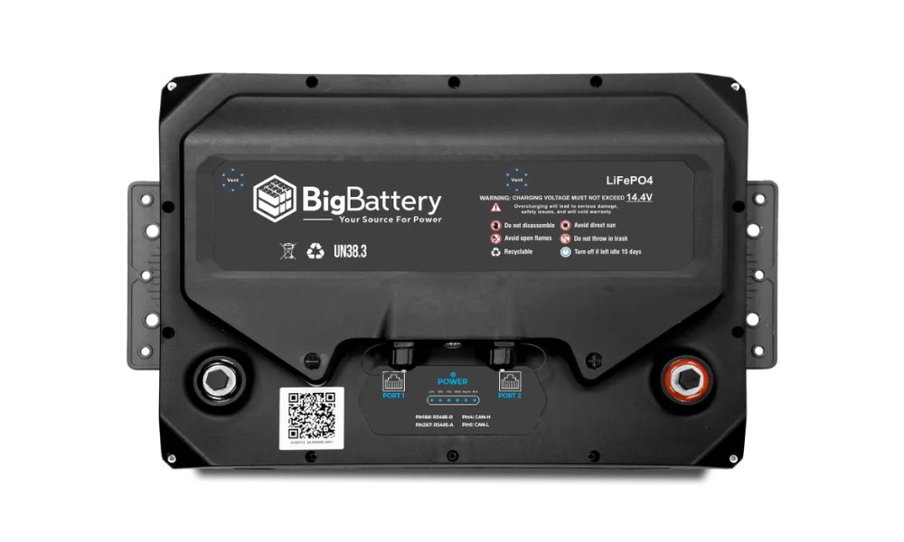 BigBattery 12V HUSKY 2 INV Lithium Battery 5.12kWh 400Ah LiFePO4 Inverter Comms