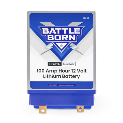 Battle Born 100Ah 12V GC2 LiFePO4 Deep Cycle Battery