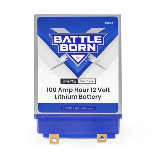 Battle Born 100Ah 12V GC2 LiFePO4 Deep Cycle Battery