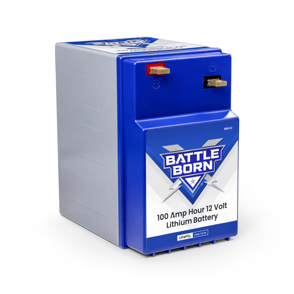 Battle Born 100Ah 12V GC2 LiFePO4 Deep Cycle Battery