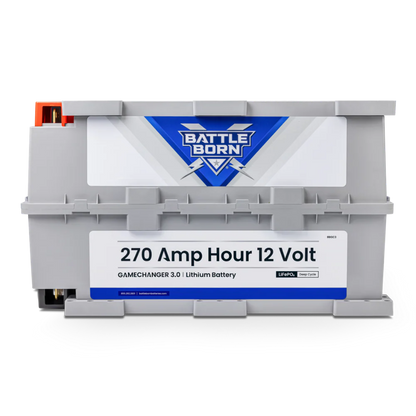 Battle Born 270Ah 12V GC3 LiFePO4 Deep Cycle Battery