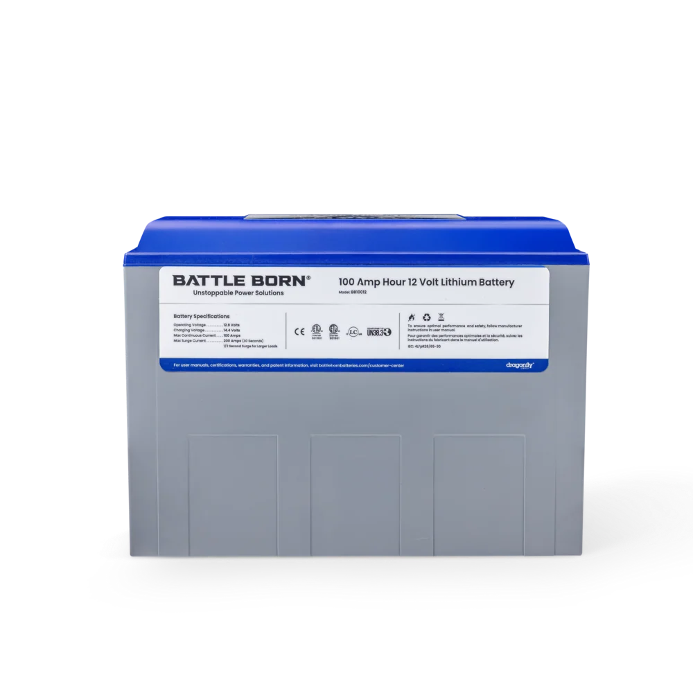 Battle Born 100Ah 12V LiFePO4 Deep Cycle Battery