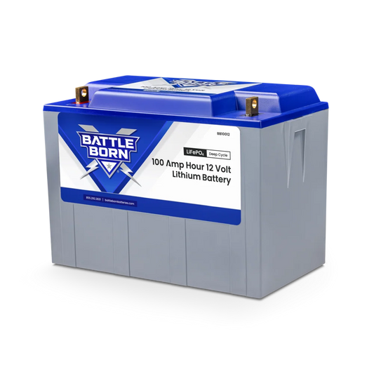 Battle Born 100Ah 12V LiFePO4 Deep Cycle Battery