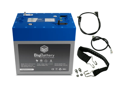 BigBattery 24V EAGLE 2 64Ah 1.63kWh LiFePO4 Battery