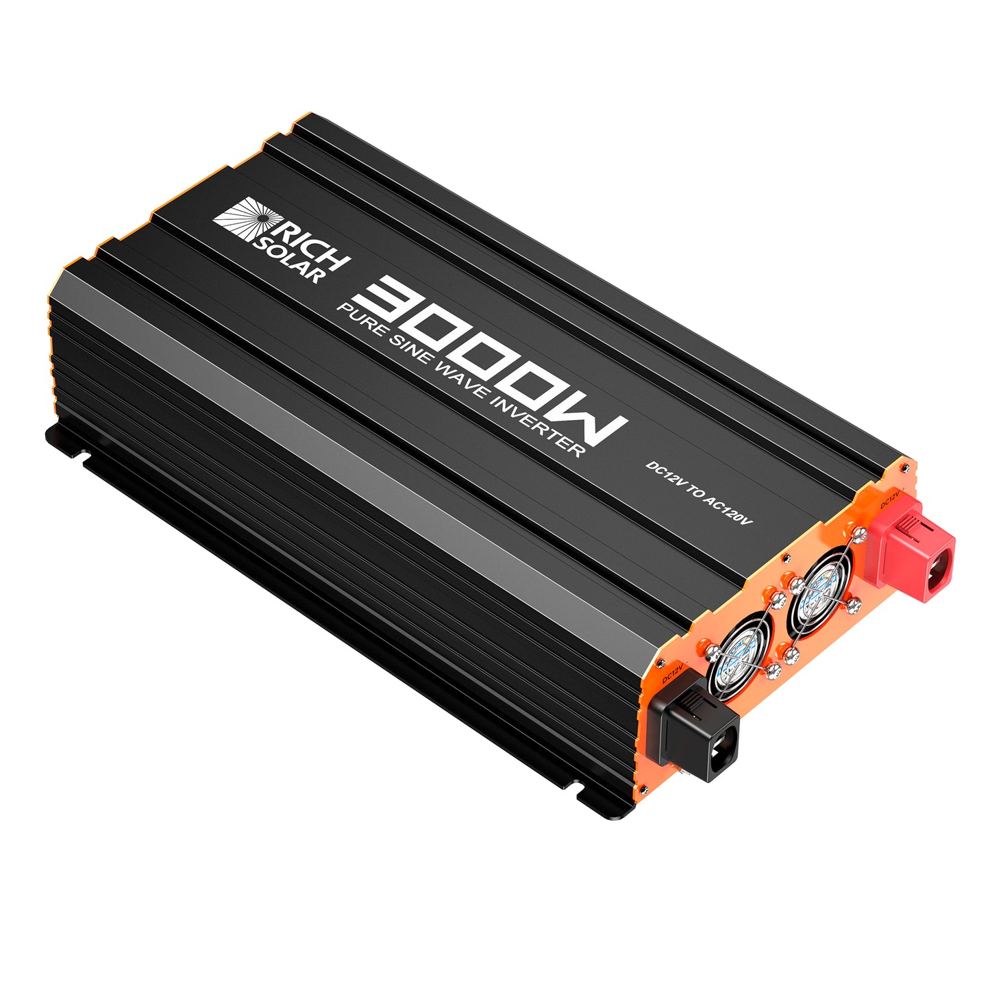 RICH SOLAR -3000 Watt 12 Volt Industrial Pure Sine Wave Inverter