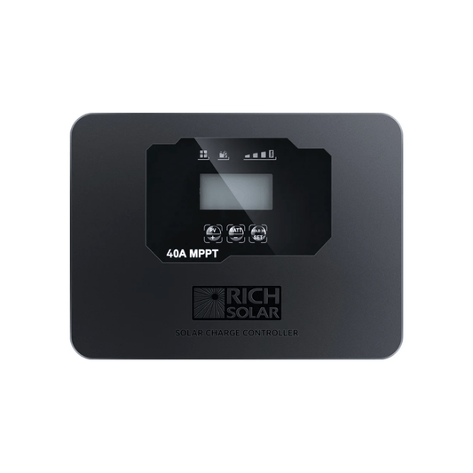RICH SOLAR - BRAVO FLUSH 40 - 40 Amp Flush Mount MPPT Solar Charge Controller