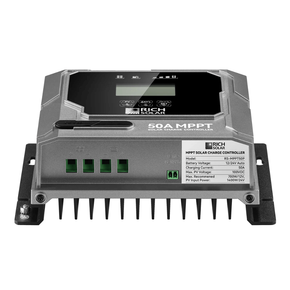 RICH SOLAR - BRAVO 50 - 50 Amp MPPT Solar Charge Controller