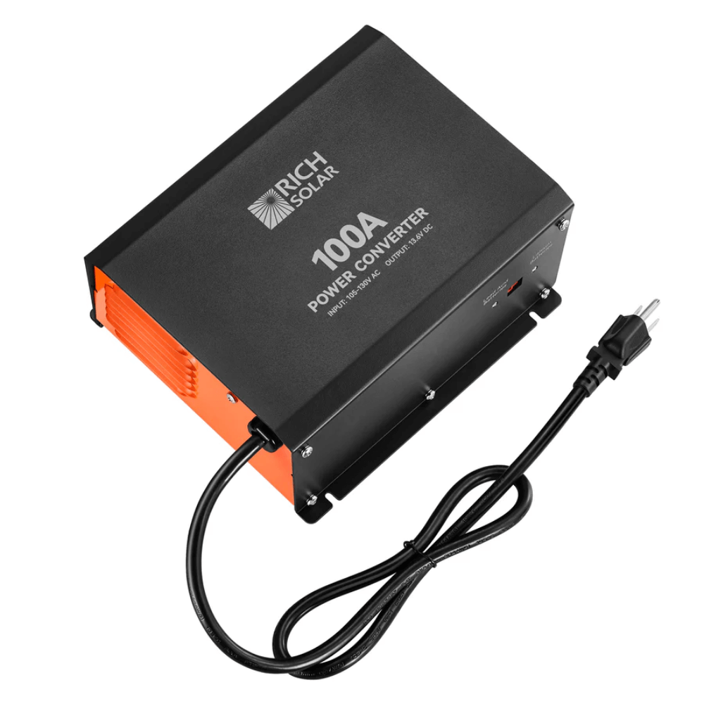 RICH SOLAR 100 Amp Power Converter - 100A 120V Battery Charger
