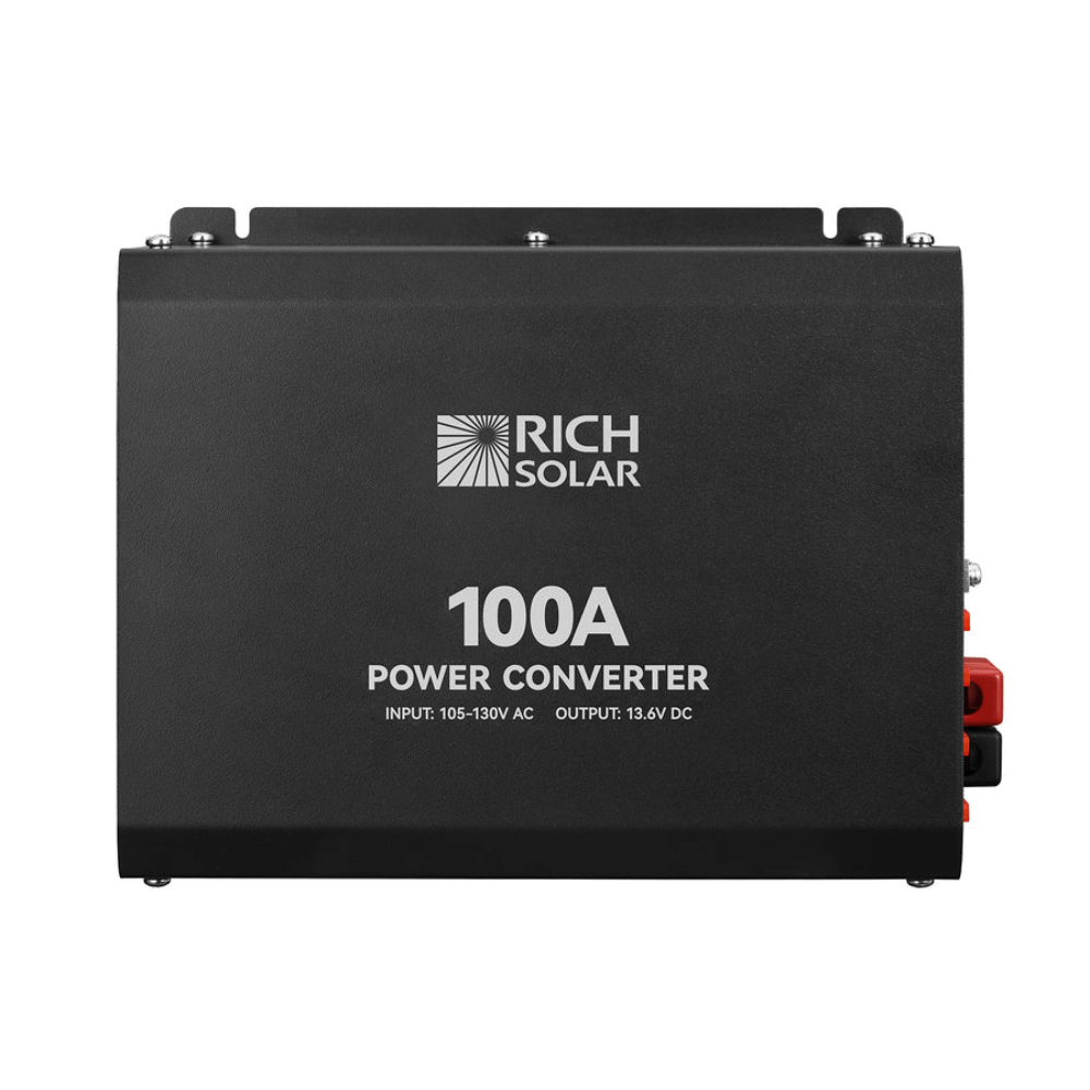 RICH SOLAR 100 Amp Power Converter - 100A 120V Battery Charger