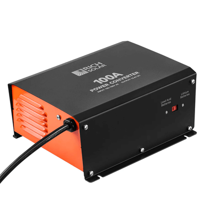 RICH SOLAR 100 Amp Power Converter - 100A 120V Battery Charger