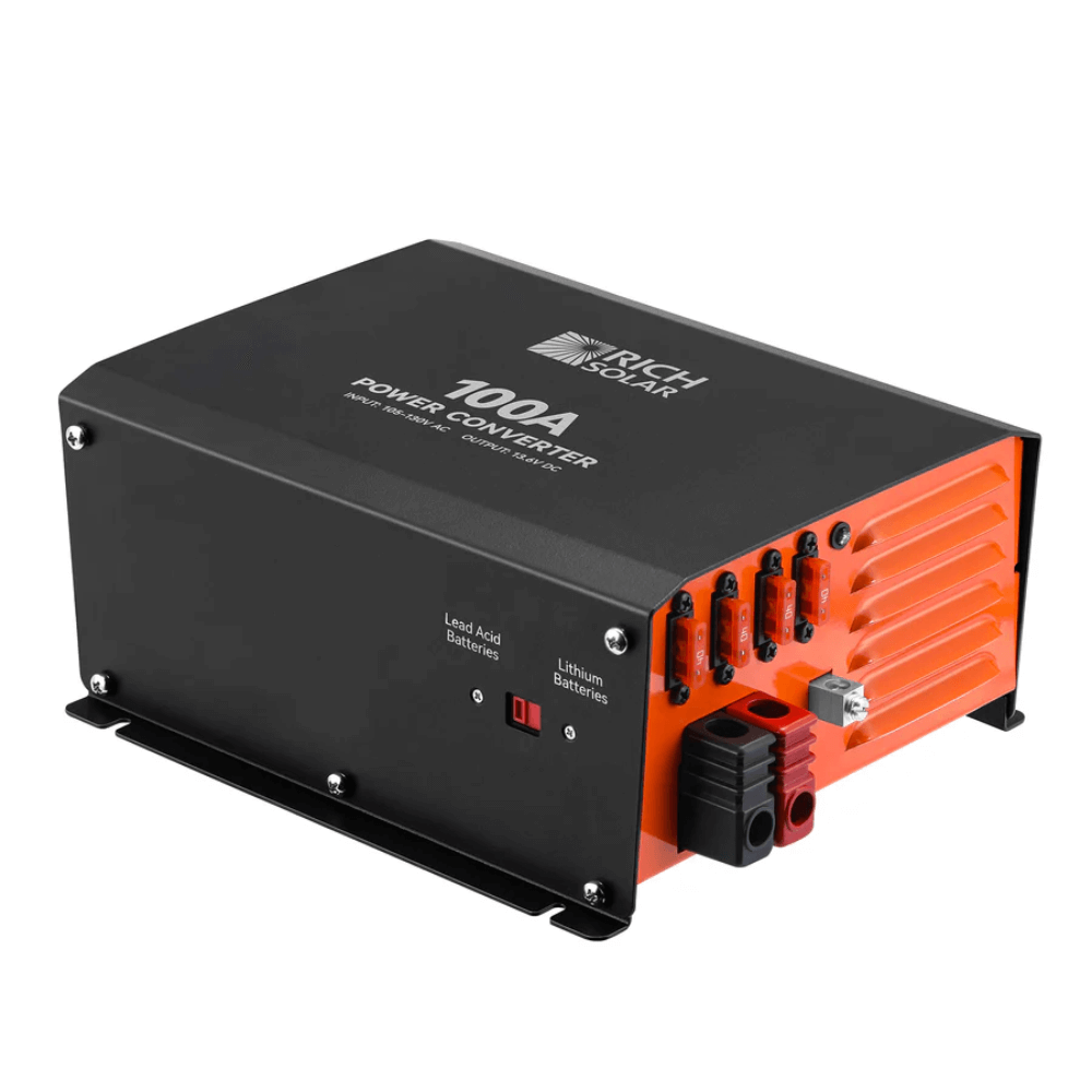 RICH SOLAR 100 Amp Power Converter - 100A 120V Battery Charger