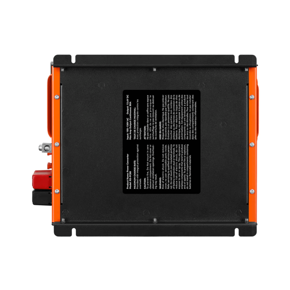 RICH SOLAR 80 Amp Power Converter - 80A 120V Battery Charger