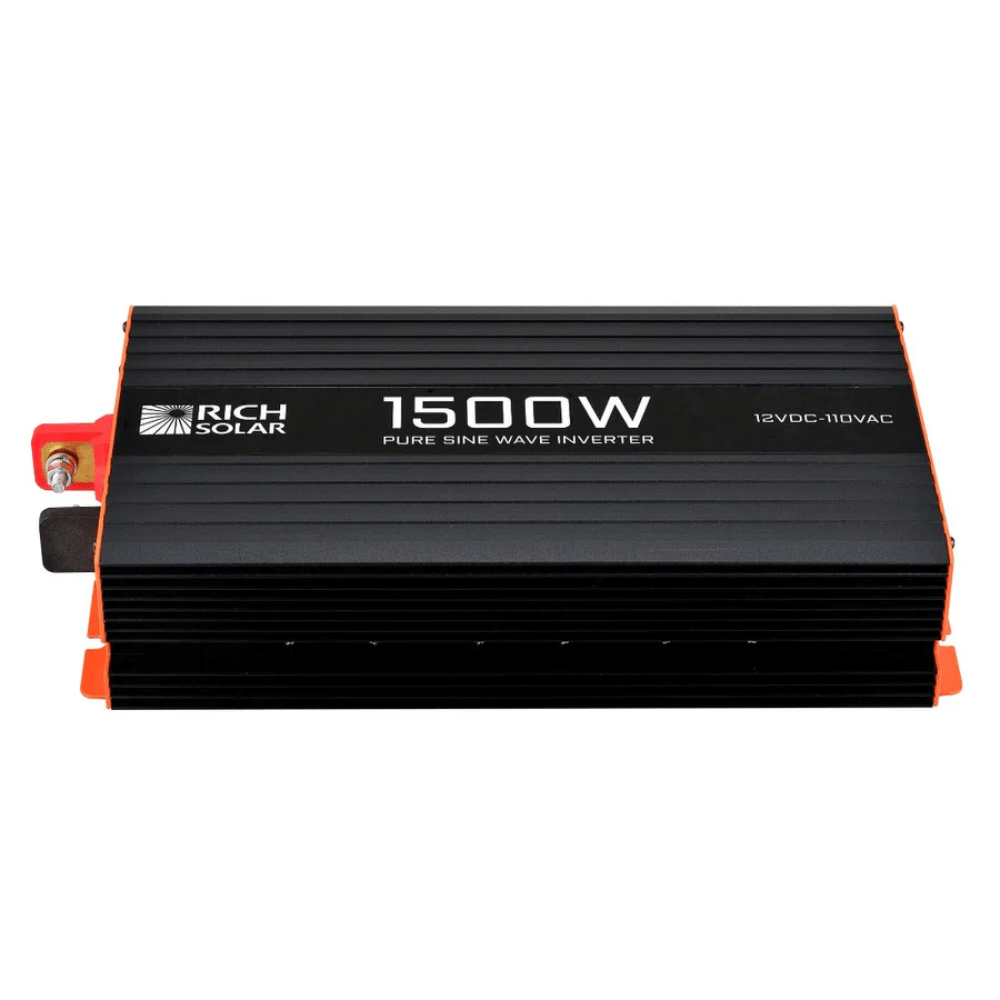 RICH SOLAR NOVA PURE 1.5K - 1500 (1.5kW) Watt 12 Volt Industrial Pure Sine Wave Inverter