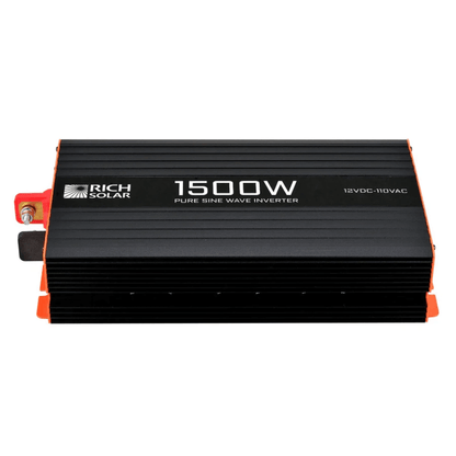 RICH SOLAR NOVA PURE 1.5K - 1500 (1.5kW) Watt 12 Volt Industrial Pure Sine Wave Inverter