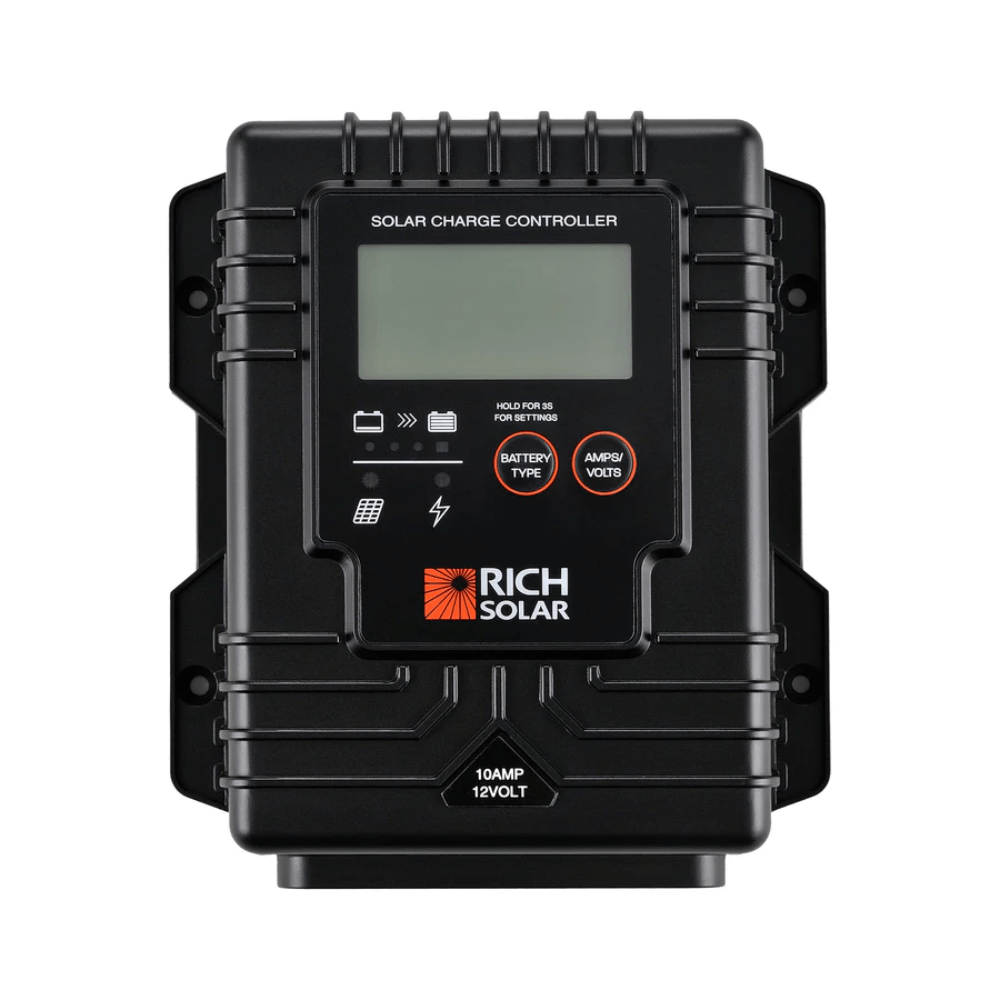 Rich Solar - MEGA 100 Portable Briefcase Charging Kit - 100 Watt Portable Solar Panel