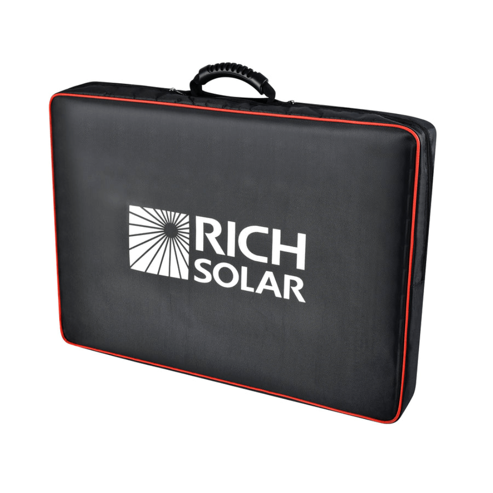 Rich Solar - MEGA 200 Portable Briefcase Charging Kit | 200 Watt Portable Solar Panel
