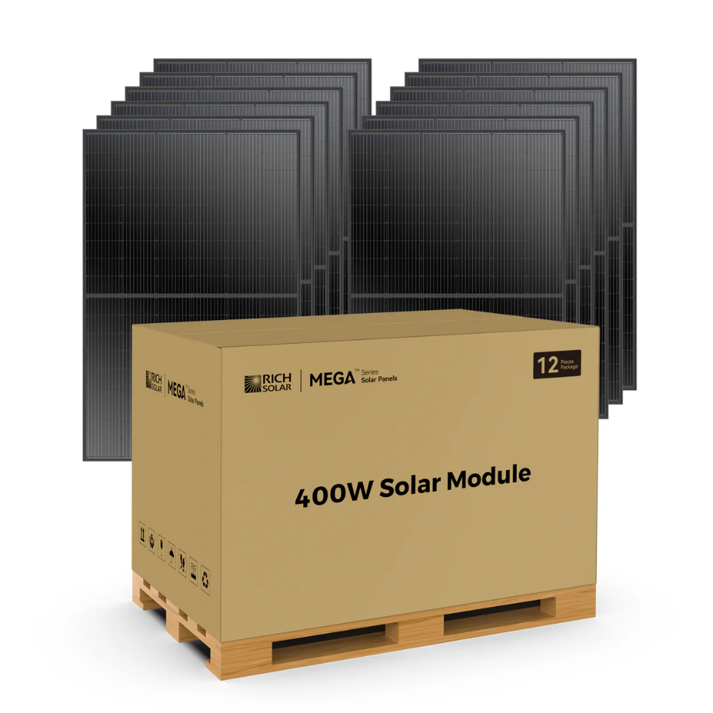 RICH SOLAR - MEGA 400 Watt Monocrystalline Solar Panel