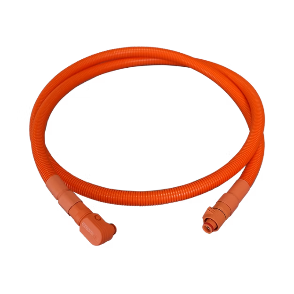 RUiXU 1/0 AWG cable for RUiXU RX9MP Busbar - Orange+ Black - One Pair