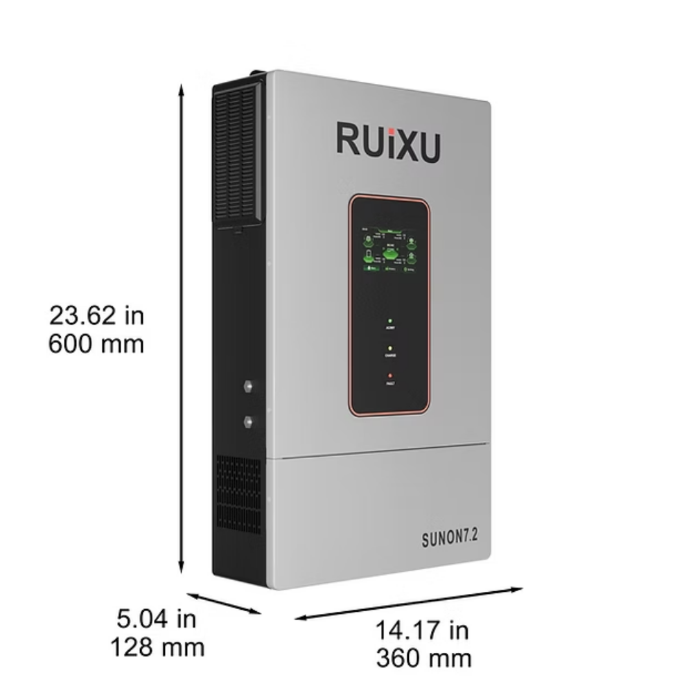 RUiXU Single/Split-Phase Off-Grid Inverter - SUNON7.2 - 7.2kW - UL1741