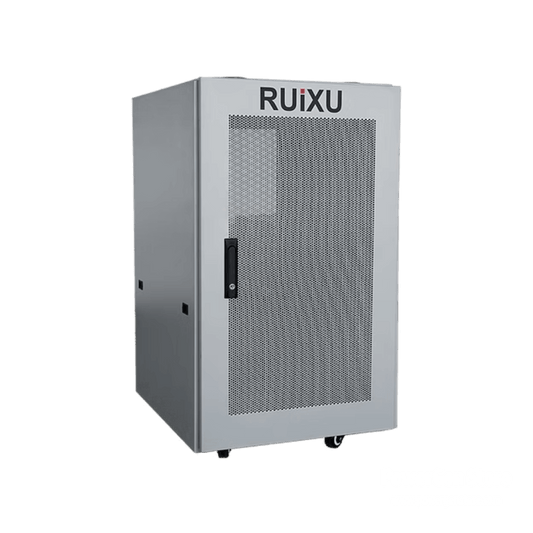 RUiXU 6 Slot Battery Cabinet Wheels & Busbar Included