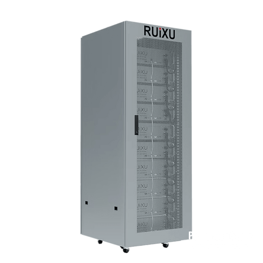 RUiXU 10 Slot Battery Cabinet | Wheels &amp; Busbar Included