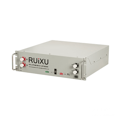 RUiXU RX-LFP48100-H 19" Rack Mounted 3U Module Self-heating UL1973 9540A CEC SGIP