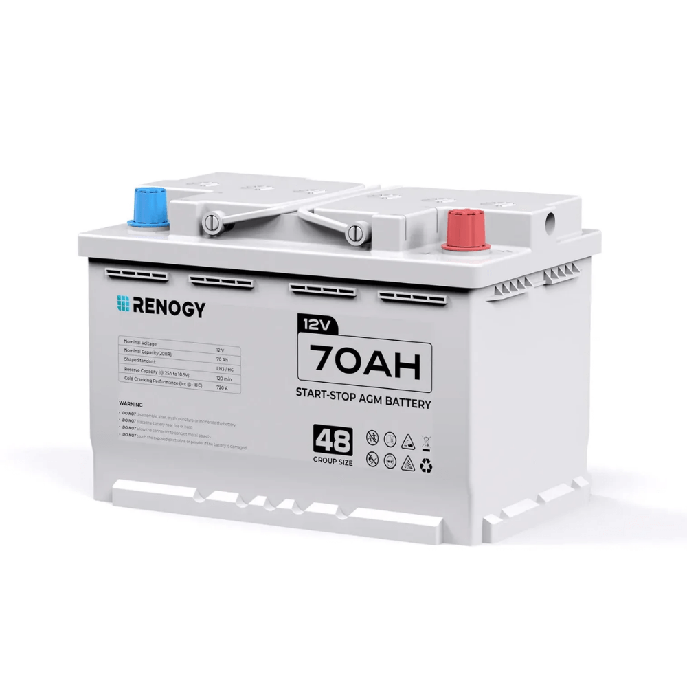Renogy 12V 100Ah/200Ah Deep Cycle AGM Battery