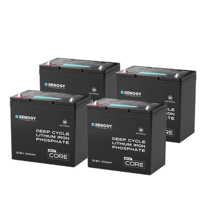Renogy Mini Size 12.8V 100Ah Lithium Iron Phosphate Battery